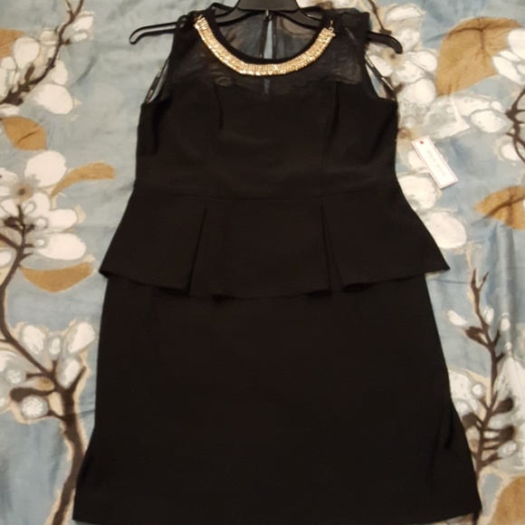 NWT Bisou Bisou Little Black Dress - Picture 1 of 7